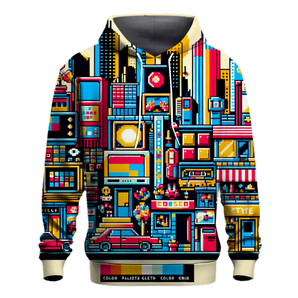 Vintage Video Game Craze Hoodie