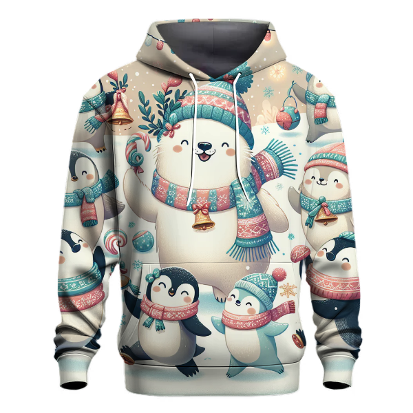 Winter Whimsy Polar Parade Hoodie