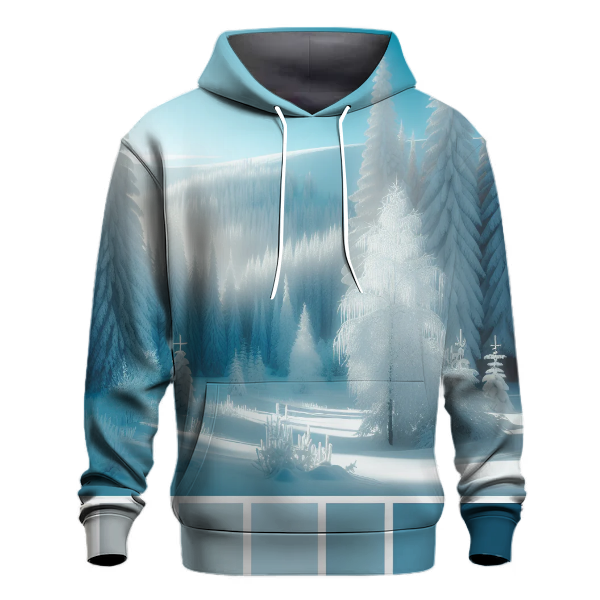 Winter Wonderland Landscape Hoodie