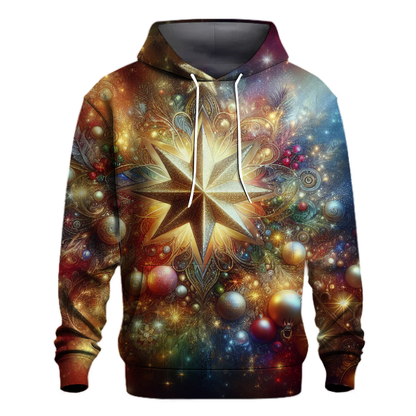 Sparkling Christmas Star Hoodie