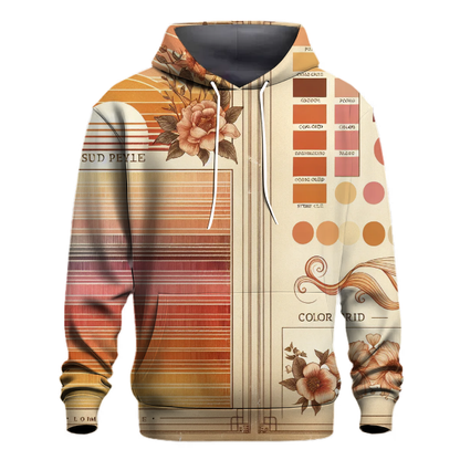 Vintage Sunset Tie-dye Hoodie