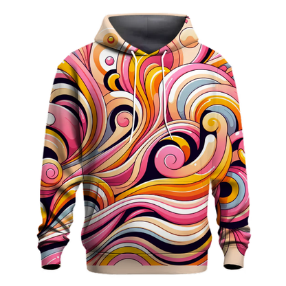 Retro Swirl Delight Hoodie