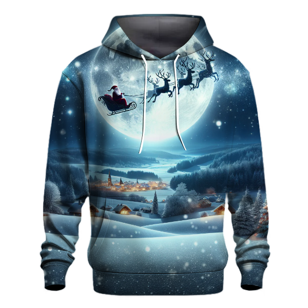 Santa's Magical Sleigh Ride Hoodie