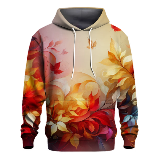 Vivid Autumn Leaves Hoodie