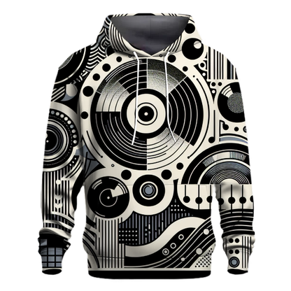 Vintage Vinyl Groove Hoodie