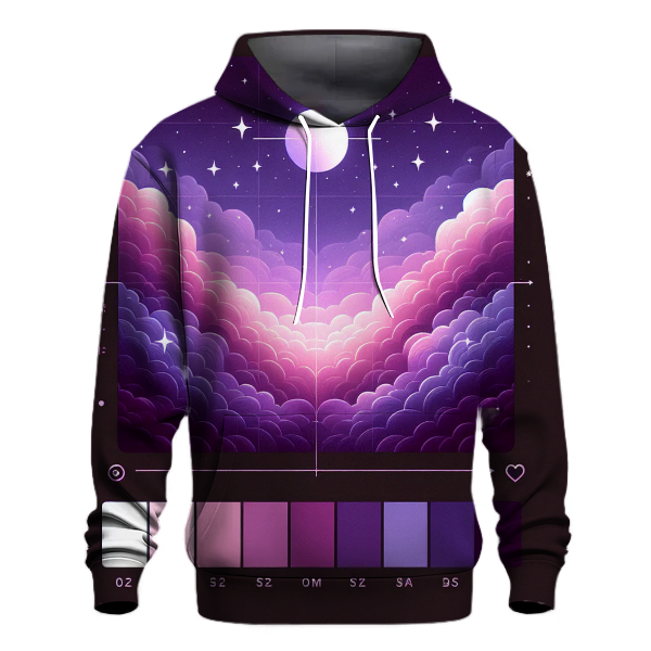 Violet Haze Gradient Hoodie