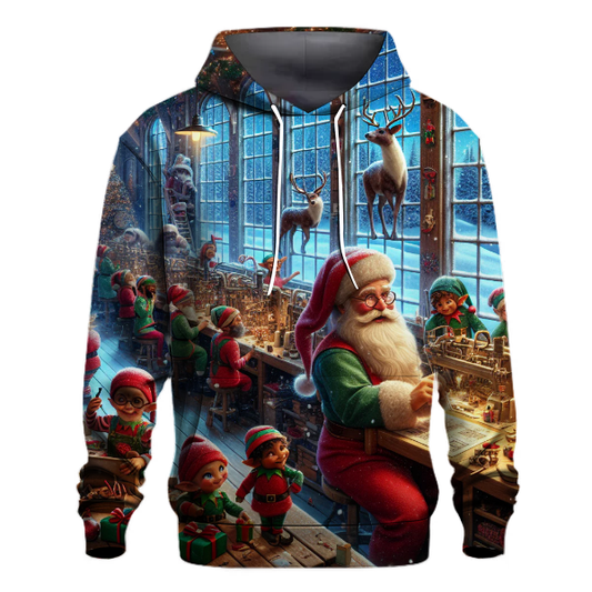 Santa's Workshop Wonderland Hoodie