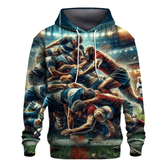 Rugby - Fierce Determination Hoodie