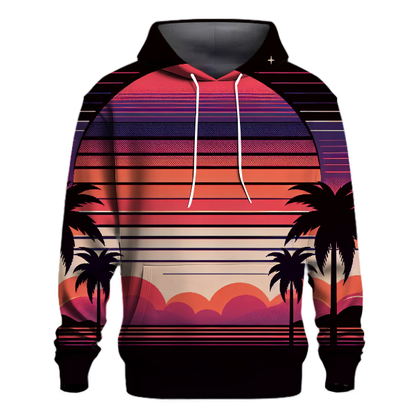 Retro Sunset Drive Hoodie