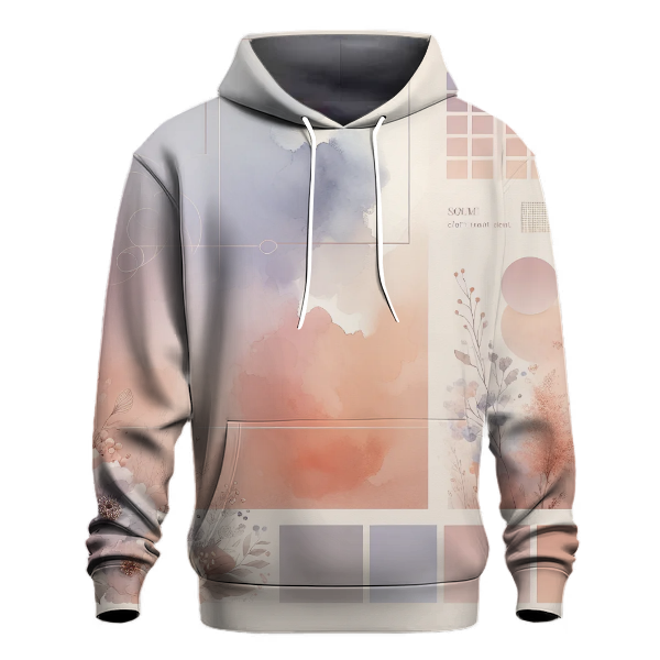 Whimsical Watercolor Gradient Hoodie