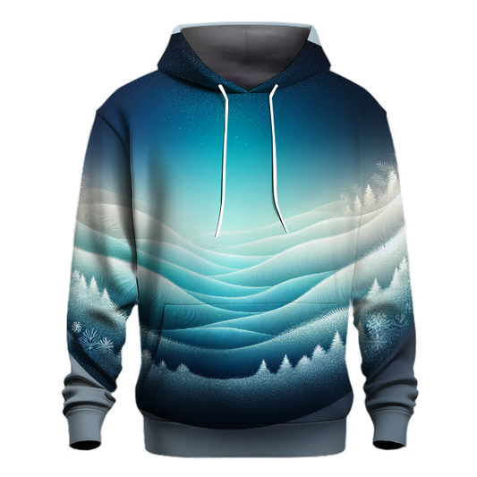 Frozen Wonderland Gradient Hoodie Hoodies Fashion