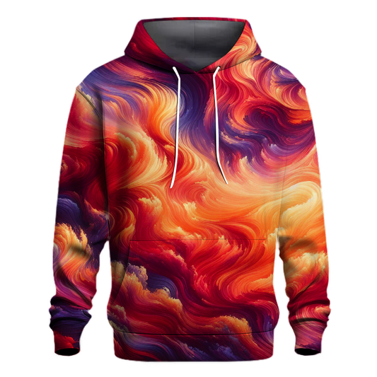 Wild Sunset Tie-Dye Hoodie