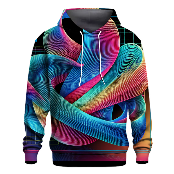 Abstract Wave Reverie Hoodie