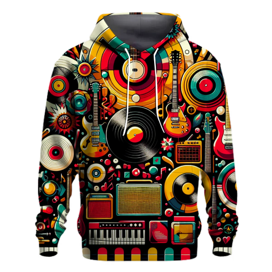 Soulful Vibe Patterns Hoodie