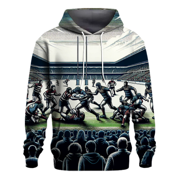 Rugby - Passion and Power Hoodie