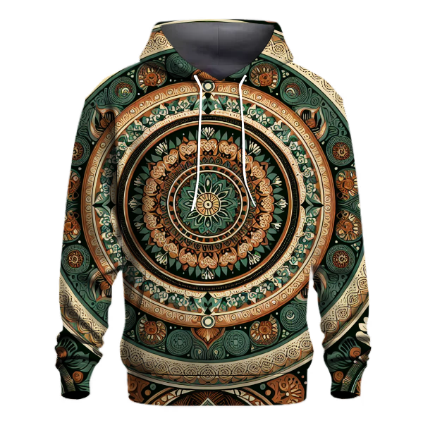 Vintage Bohemian Patterns Hoodie