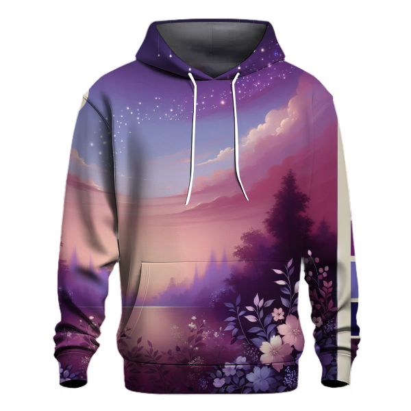 Violet Harmony Gradient Hoodie