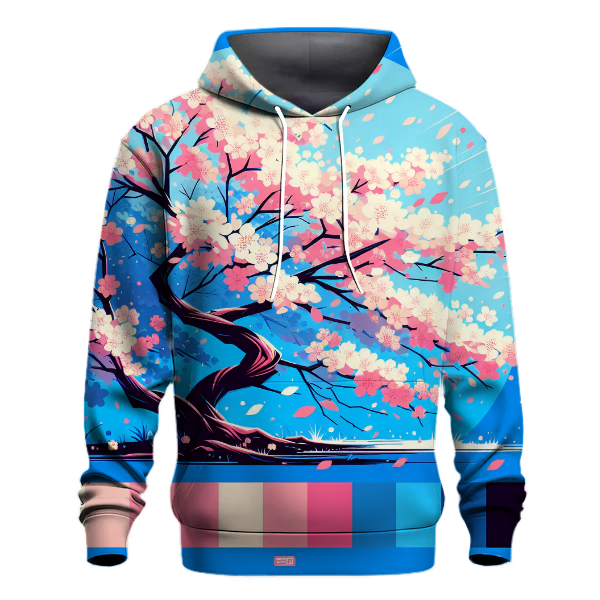 Vibrant Cherry Blossom Festival Hoodie