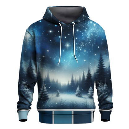 Sparkling Winter Stars Hoodie