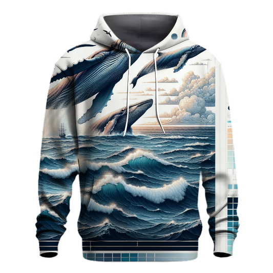 Whale's Ocean Odyssey Hoodie