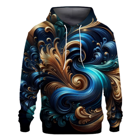 Sapphire Dreams Tie-Dye Hoodie