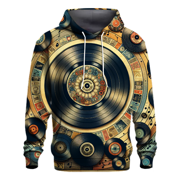 Vintage Vinyl Love Hoodie