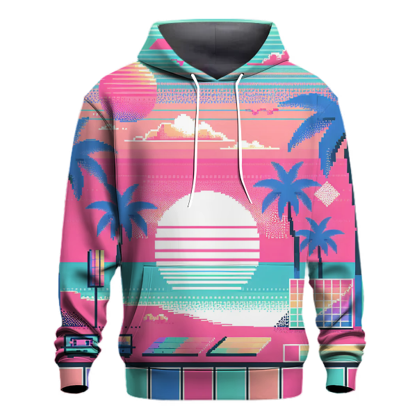 Vaporwave Paradise Hoodie