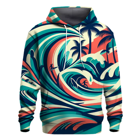 70s Surf Vibes Hoodie