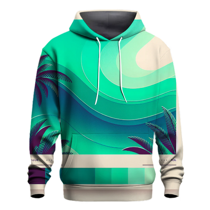 Emerald Lagoon Fade Hoodie Hoodies Fashion