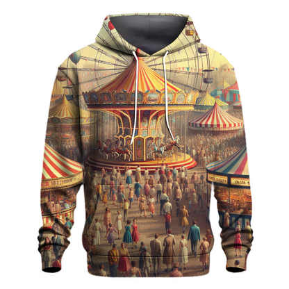 Vintage Carnival Vibes Hoodie