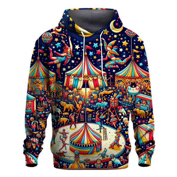 Whimsical Circus Fantasia Hoodie