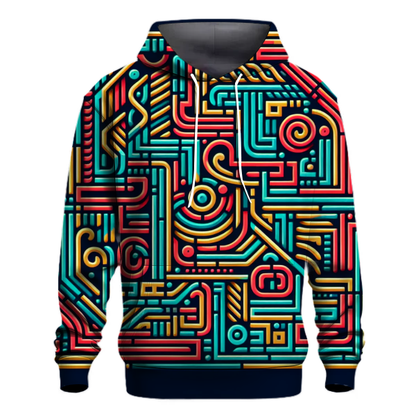 Technicolor Maze Hoodie