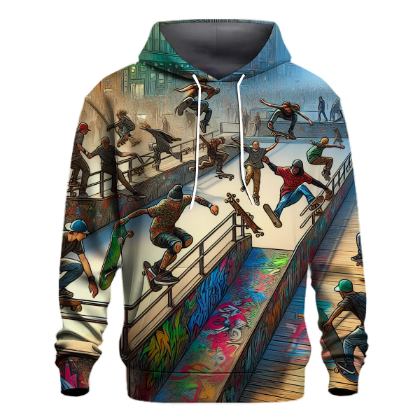 Skateboarding Urban Vibe Hoodie