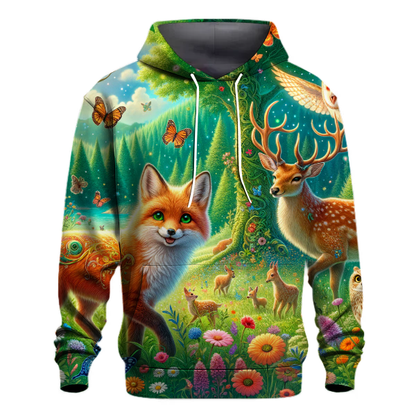 Whimsical Animal Kingdom Hoodie