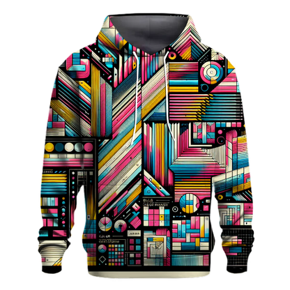 Vibrant Retro Vibes Hoodie