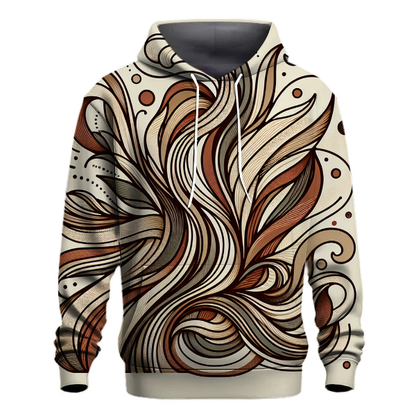 70s Bohemian Waves Hoodie