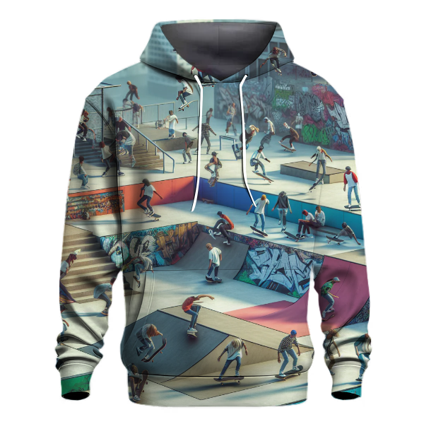 Skateboard City Hoodie