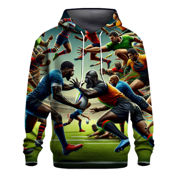 Rugby Scrum Strength Hoodie