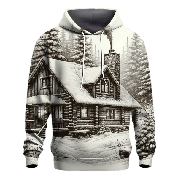 Winter Cabin Adventure Hoodie