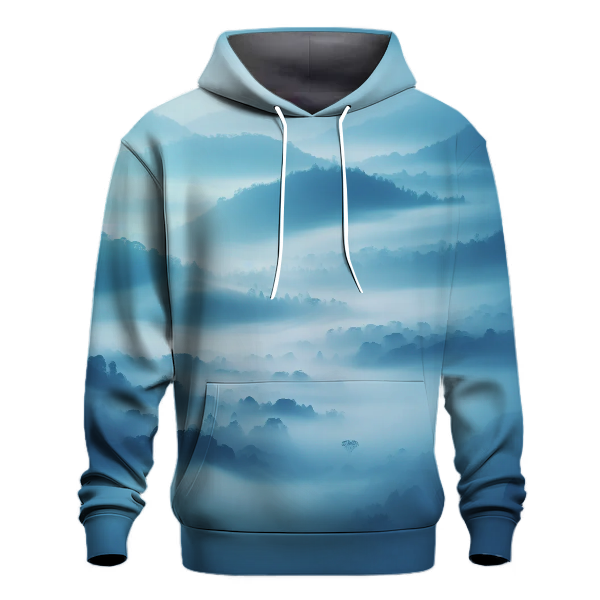 Sapphire Mist Gradient Hoodie