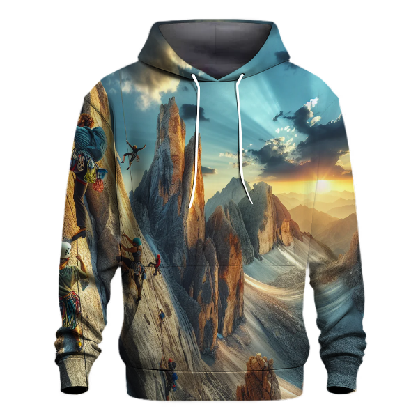 Rock Climbing Challenge Hoodie