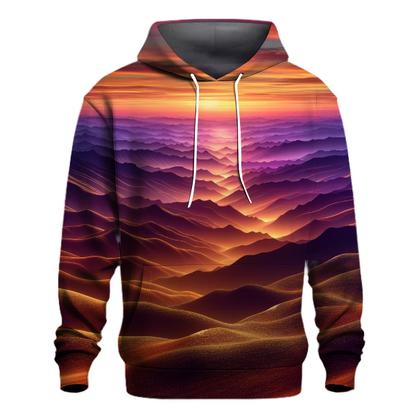 Vintage Sunset Horizon Hoodie