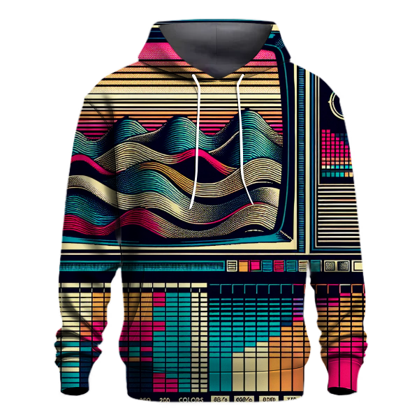 Vintage Video Wave Hoodie