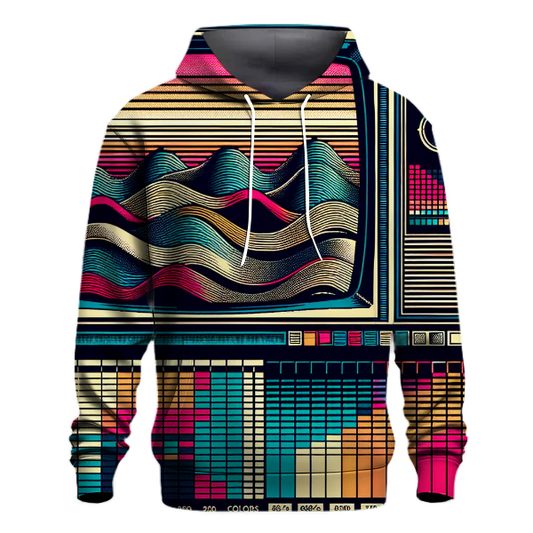 Vintage Video Wave Hoodie