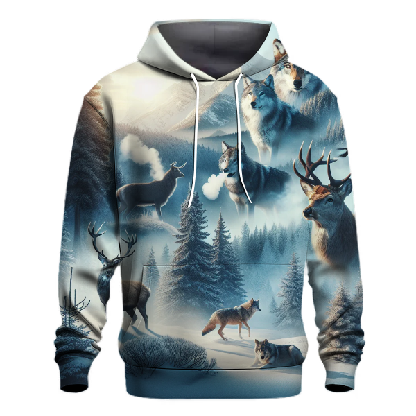 Winter Wildlife Adventure Hoodie