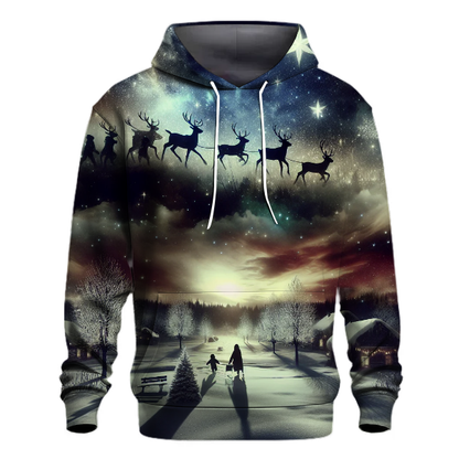 Whimsical Christmas Eve Hoodie