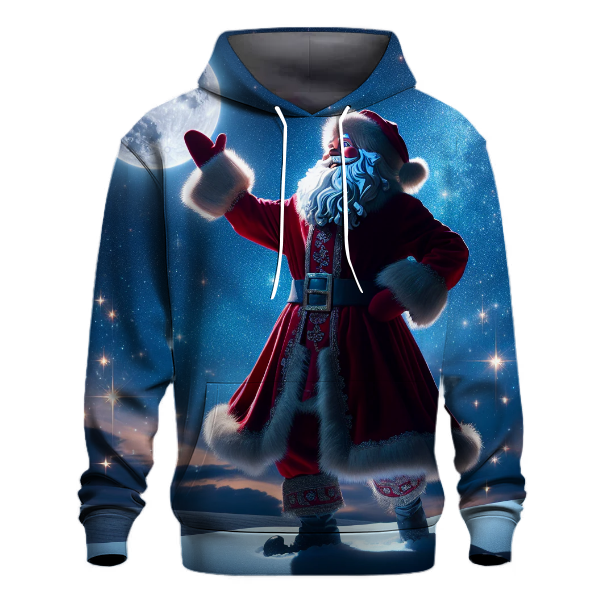 Starry Night Santa Hoodie