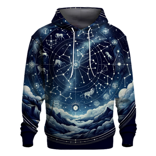 Celestial Zodiac Constellations Hoodie