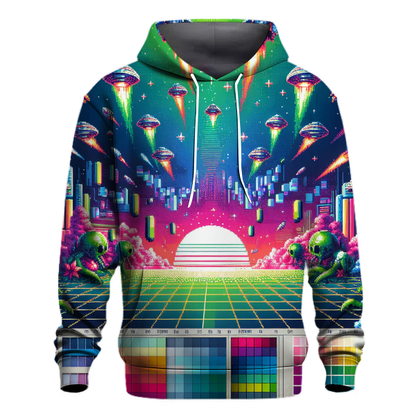 Space Invaders Arcade Hoodie