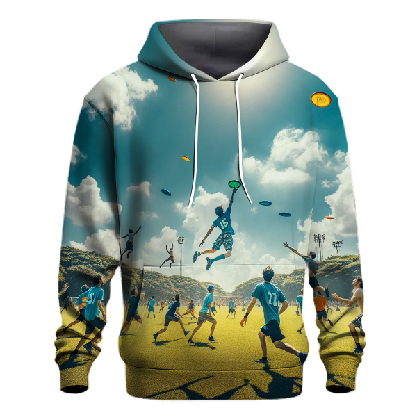 Ultimate Frisbee - Flying High Hoodie